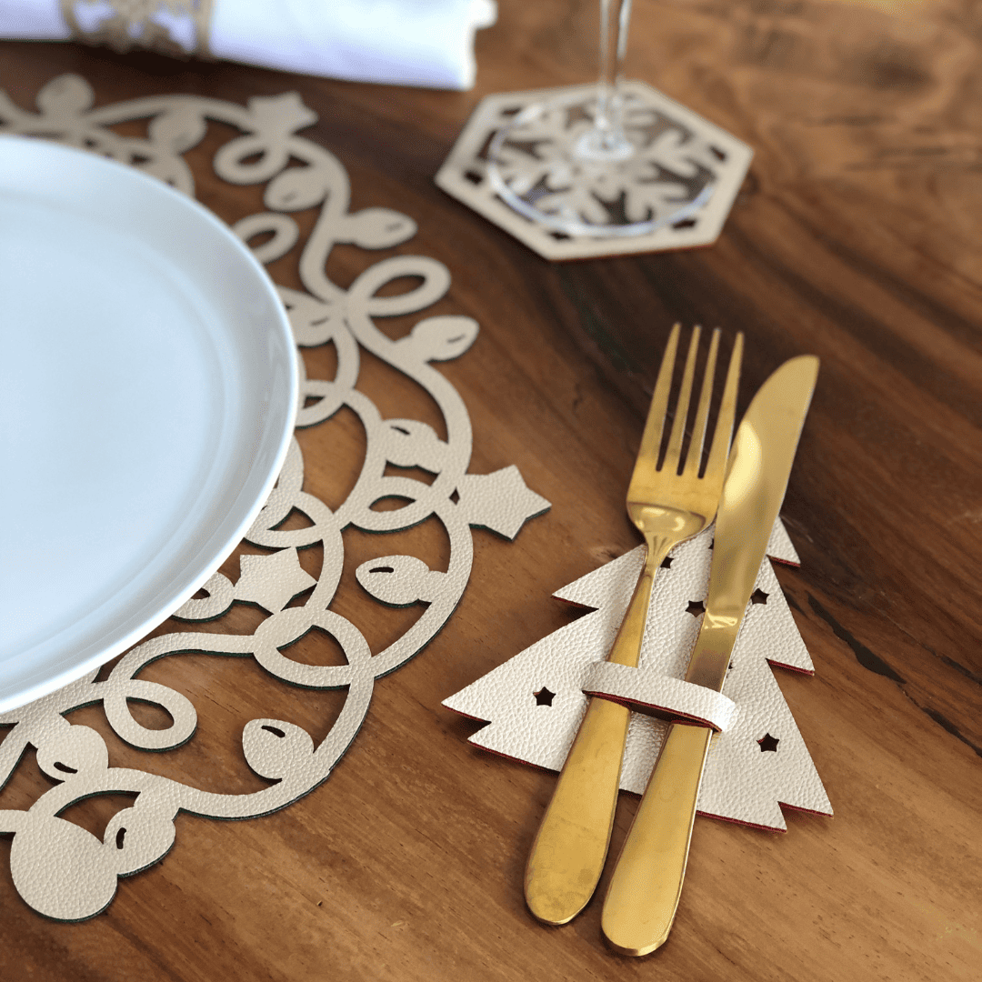 Individual Doble Faz - Navidad Modelo Luces