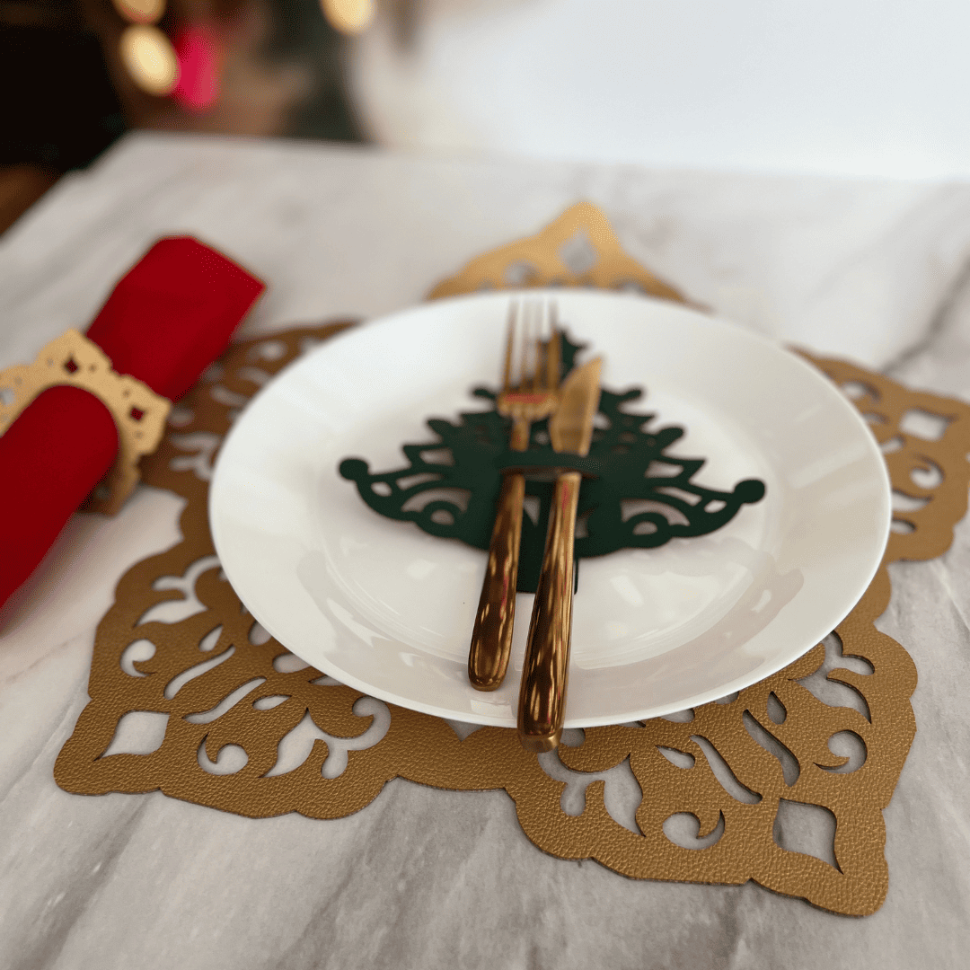 Individual Doble Faz - Navidad Modelo Estrella de Belen