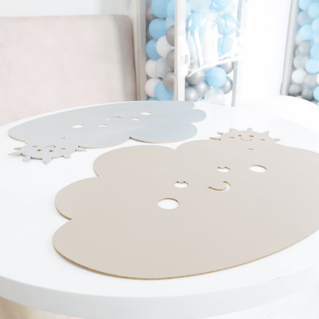 Individual Doble Faz - Kids Modelo Nube
