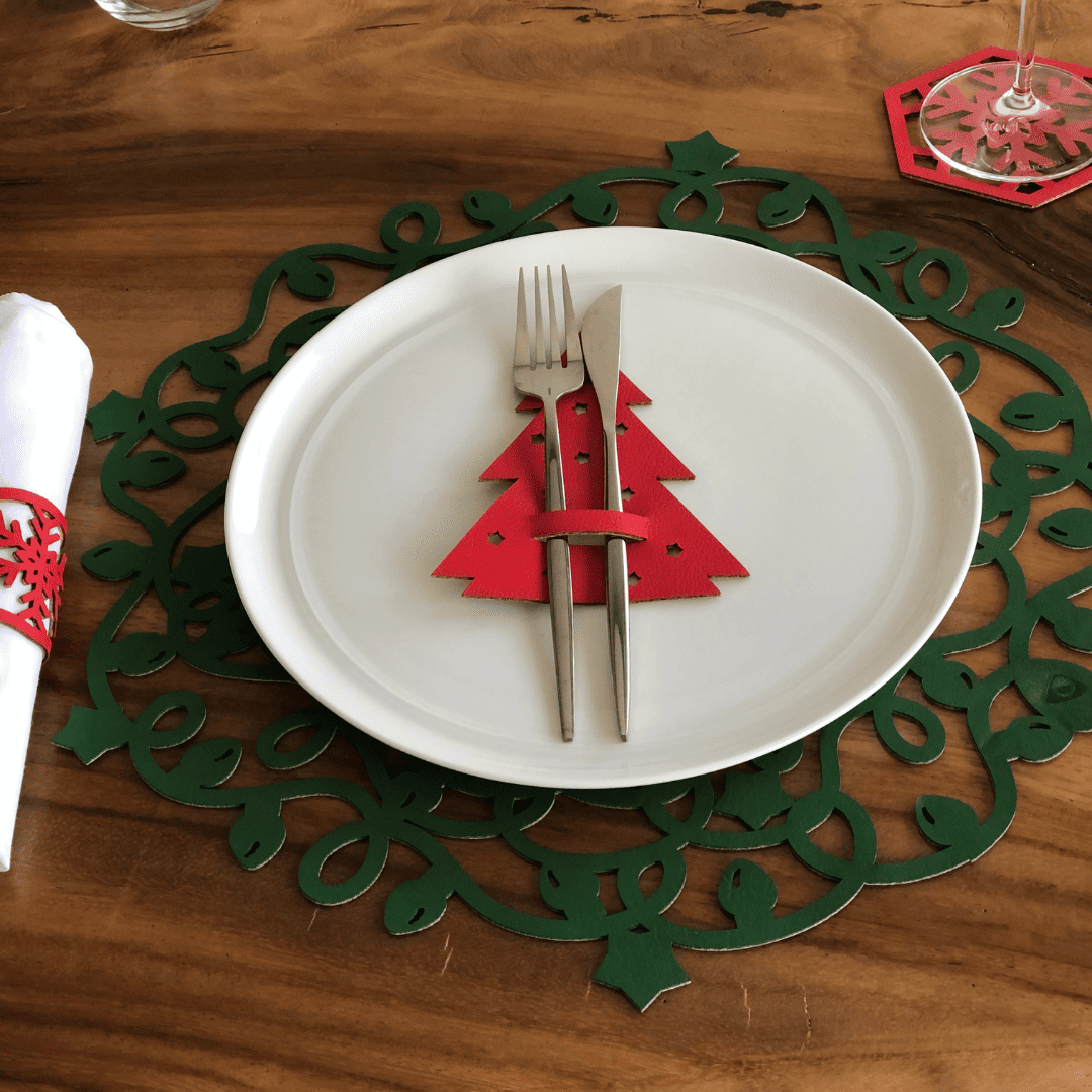 Individual Doble Faz - Navidad Modelo Luces