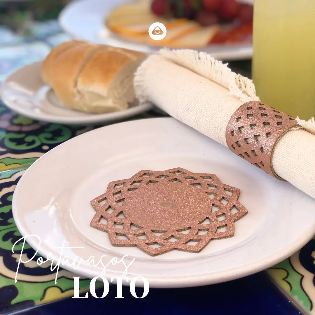 Portavasos Doble Faz - Modelo Loto