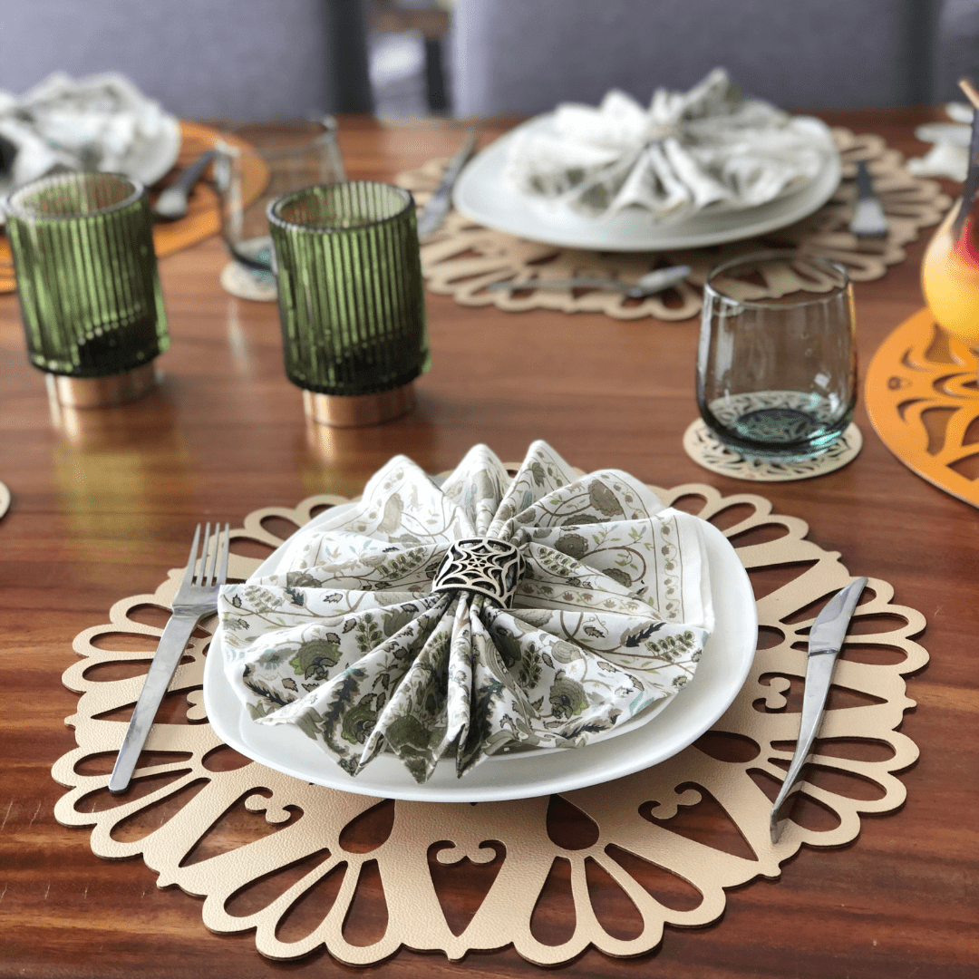 Individual Doble Faz - Modelo Flower - INDIVIDUAL | MYARKA