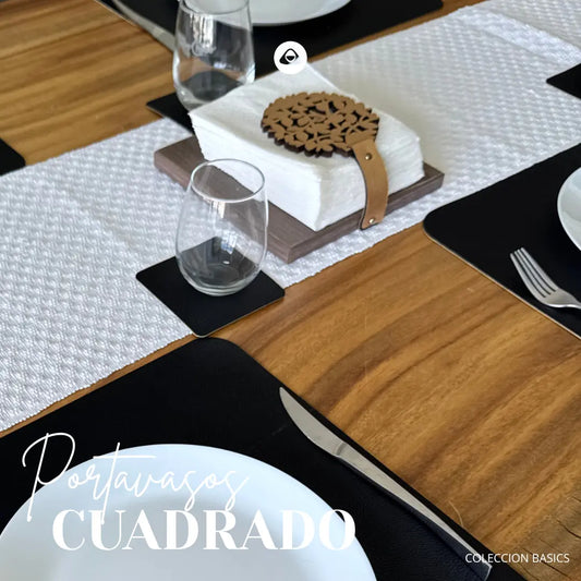 Portavasos Doble Faz - Basics Modelo Cuadrado