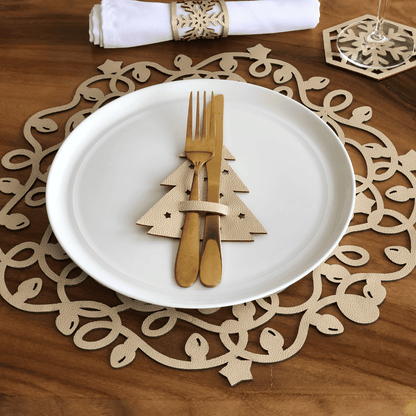 Individual Doble Faz - Navidad Modelo Luces