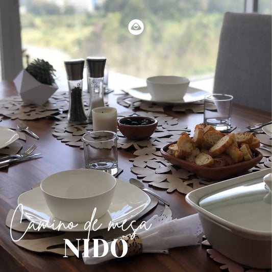 Camino de mesa Doble Faz - Modelo Nido