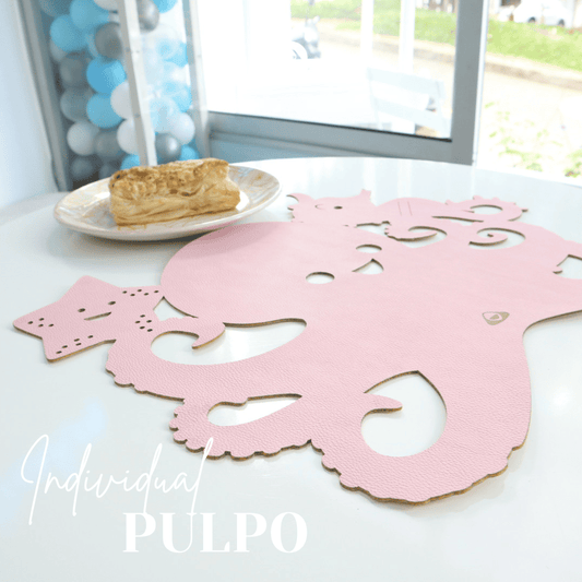 Individual Doble Faz - Kids Modelo Pulpo