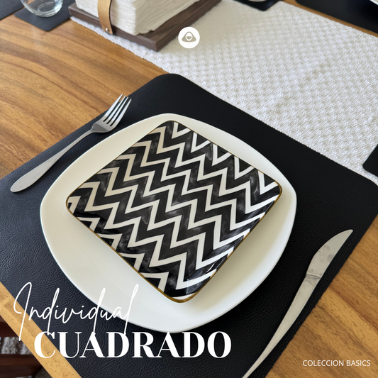 Individual Doble Faz - Basics Modelo Cuadrado