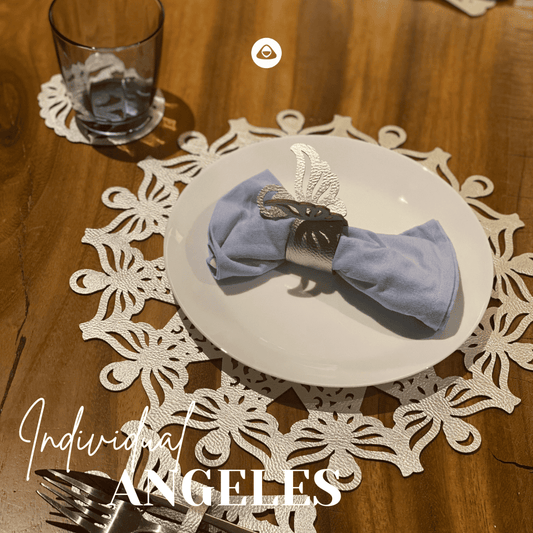 Individual Doble Faz - Navidad Modelo Angel de Navidad