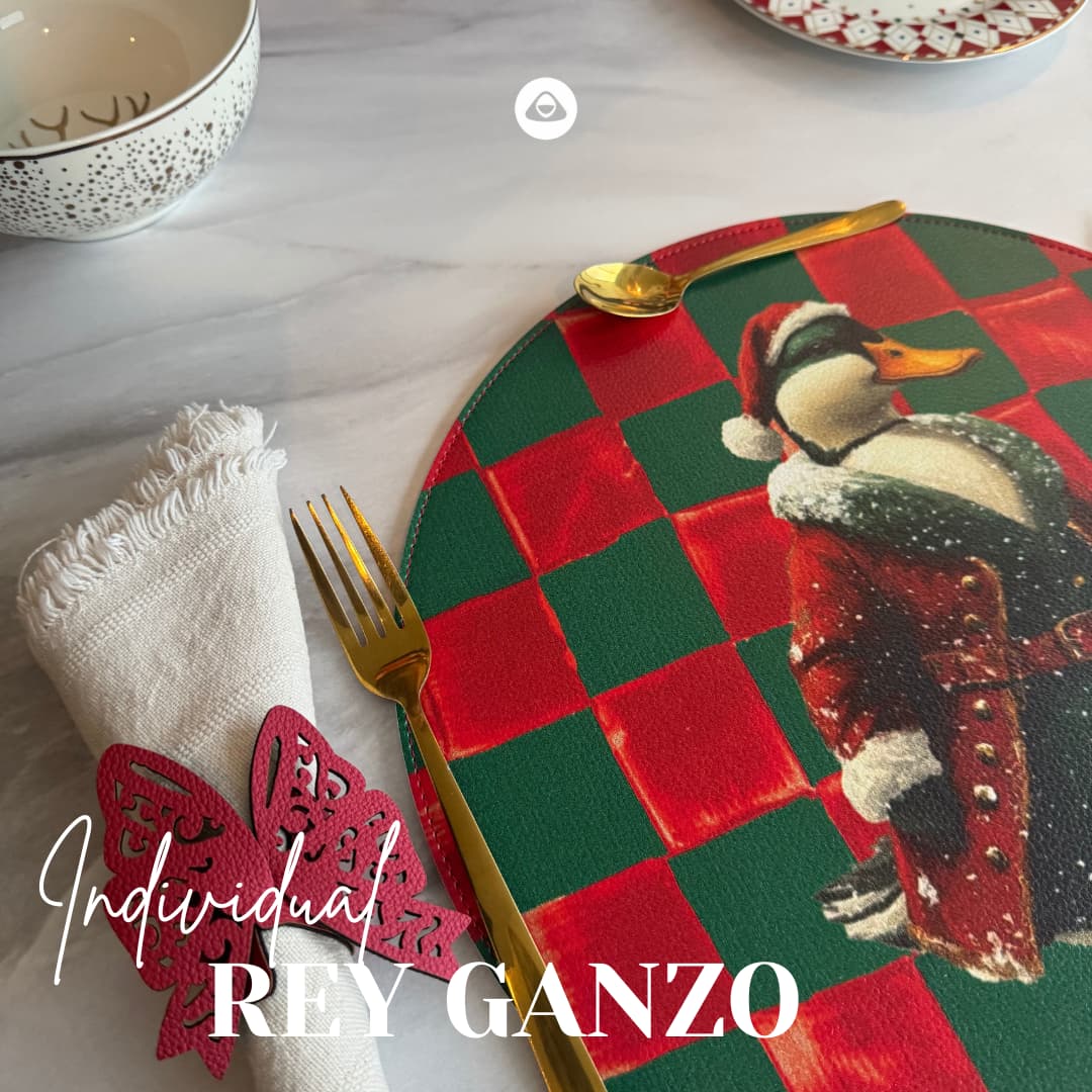 Individual Doble Faz - Galeria Navidad Modelo Rey Ganzo