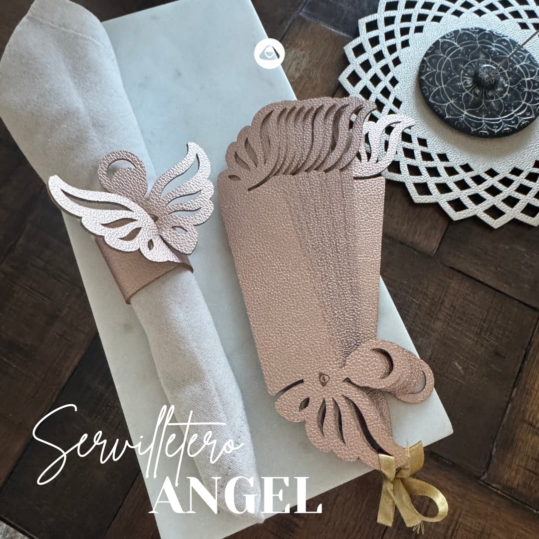 Servilletero Doble Faz - Modelo Angel