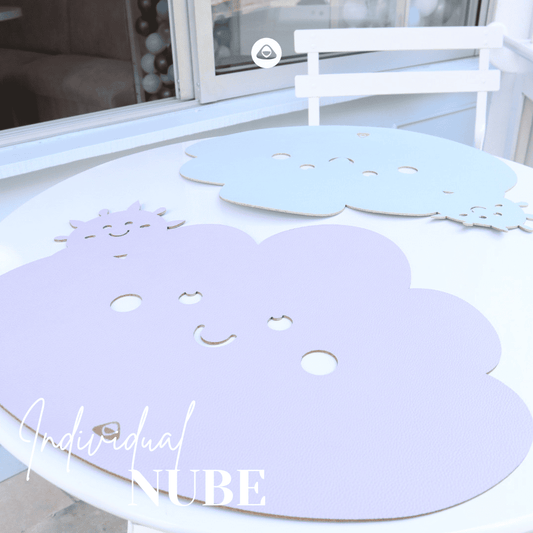Individual Doble Faz - Kids Modelo Nube