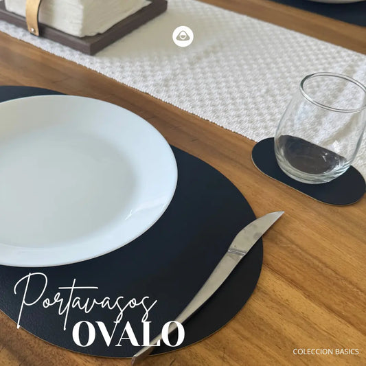 Portavaso Doble Faz - Basics Modelo Ovalo