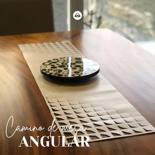 Camino de mesa Doble Faz - Modelo Escamas