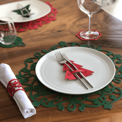 Individual Doble Faz - Navidad Modelo Luces