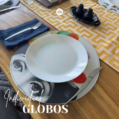 Individual Doble Faz - Galería Modelo Globos - INDIVIDUAL | MYARKA