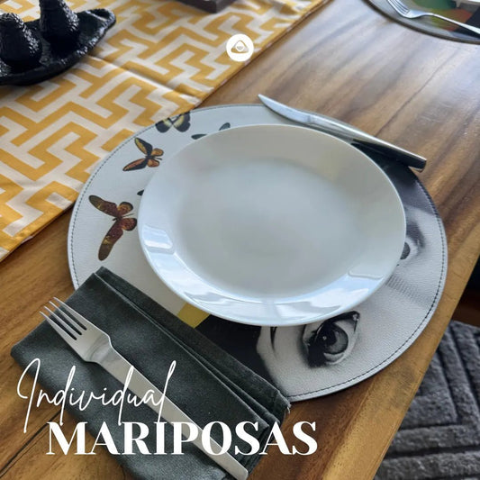 Individual Doble Faz - Galería Modelo Mariposas - INDIVIDUAL | MYARKA