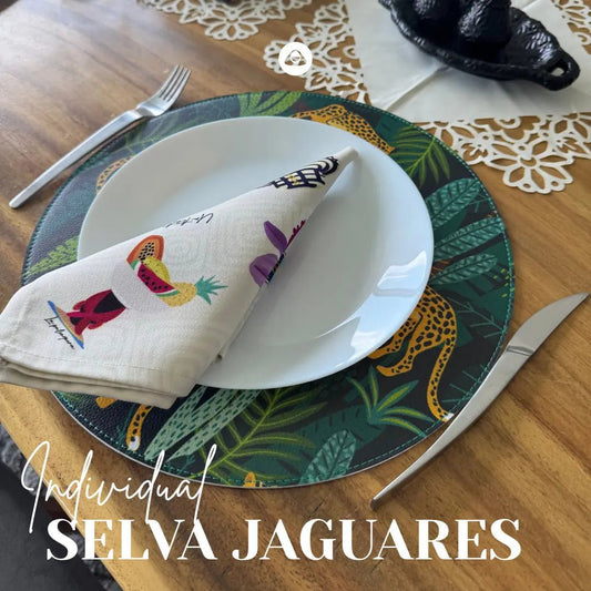 Individual Doble Faz - Galería Modelo Selva Jaguares - INDIVIDUAL | MYARKA