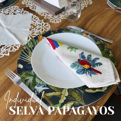 Individual Doble Faz - Galería Modelo Selva Papagayos - INDIVIDUAL | MYARKA
