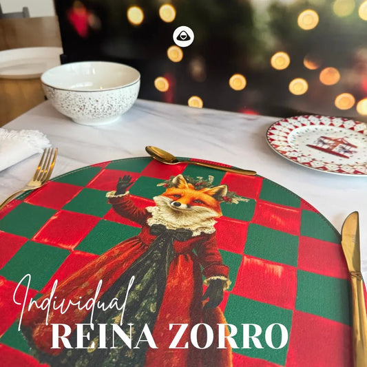 Individual Doble Faz - Galeria Navidad Modelo Reina Zorro - INDIVIDUAL | MYARKA