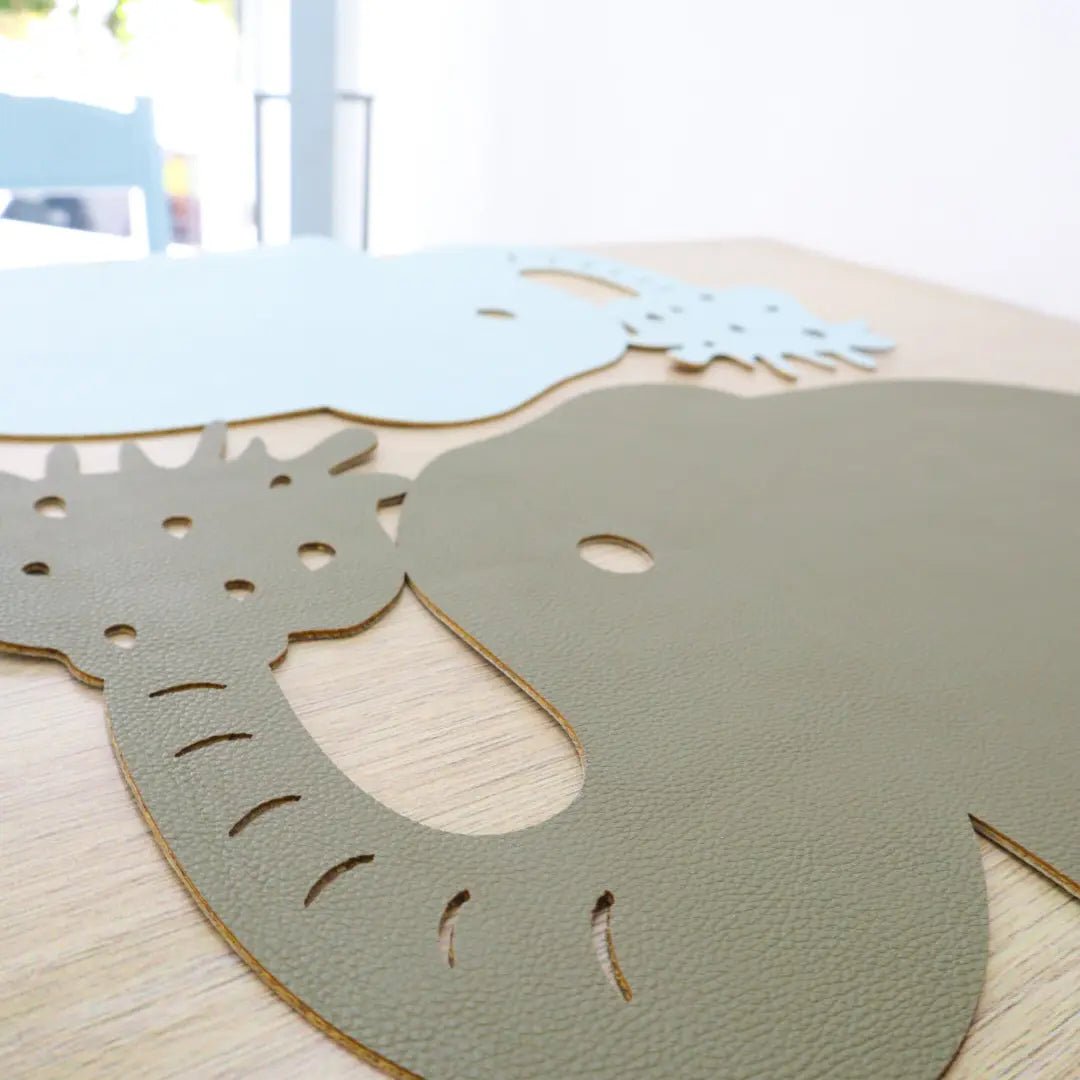 Individual Doble Faz - Kids Modelo Elefante - INDIVIDUAL | MYARKA