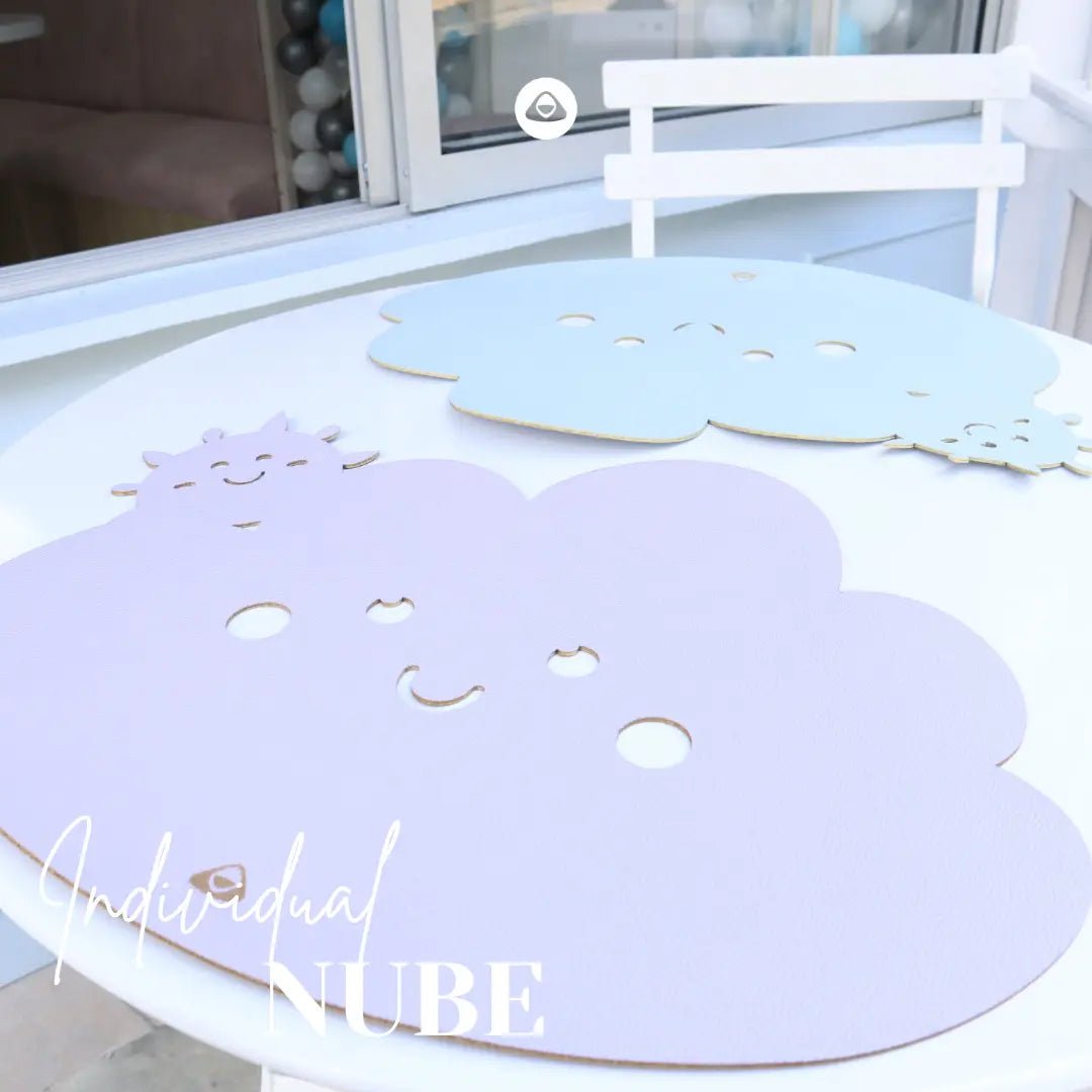 Individual Doble Faz - Kids Modelo Nube - INDIVIDUAL | MYARKA