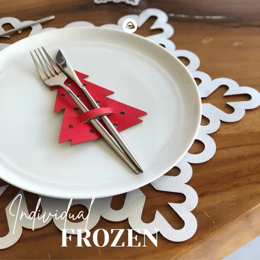 Individual Doble Faz - Navidad Modelo Frozen - INDIVIDUAL | MYARKA