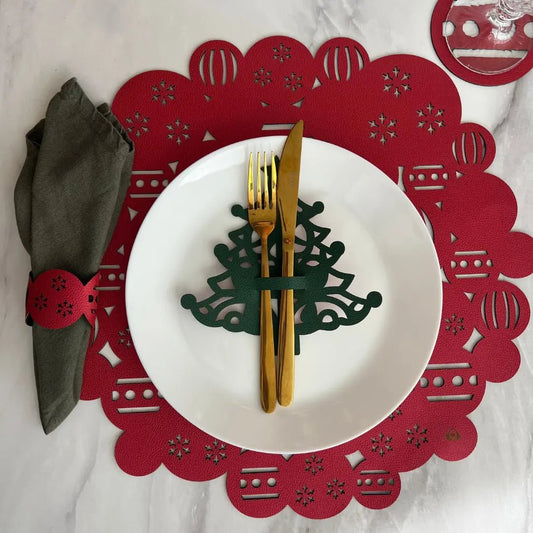 Individual Doble Faz - Navidad Modelo Guirnalda - INDIVIDUAL | MYARKA