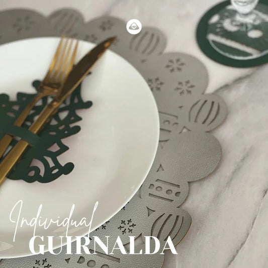 Individual Doble Faz - Navidad Modelo Guirnalda - INDIVIDUAL | MYARKA