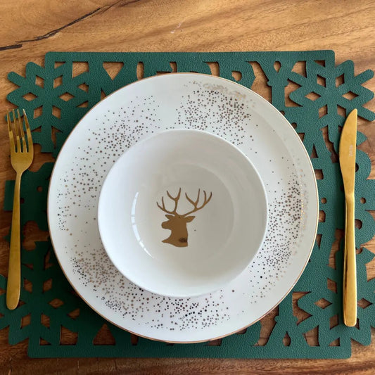 Individual Doble Faz - Navidad Modelo Merry Christmas - INDIVIDUAL | MYARKA