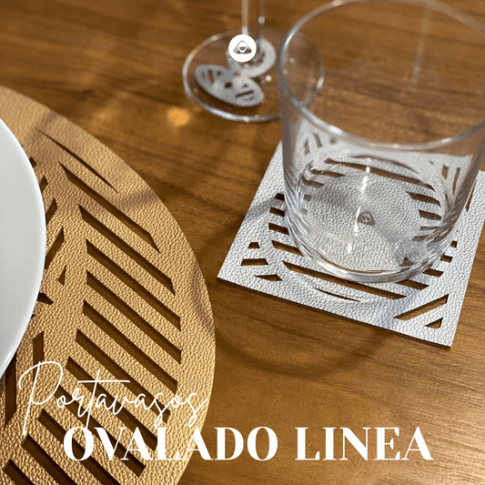 Portavaso Doble Faz - Modelo Ovalado Linea - PORTAVASOS | MYARKA