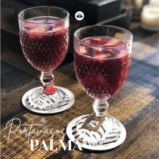 Portavasos Doble Faz - Modelo Palma - PORTAVASOS | MYARKA