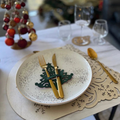 Portavasos Doble Faz - Navidad Modelo Pino - PORTAVASOS | MYARKA