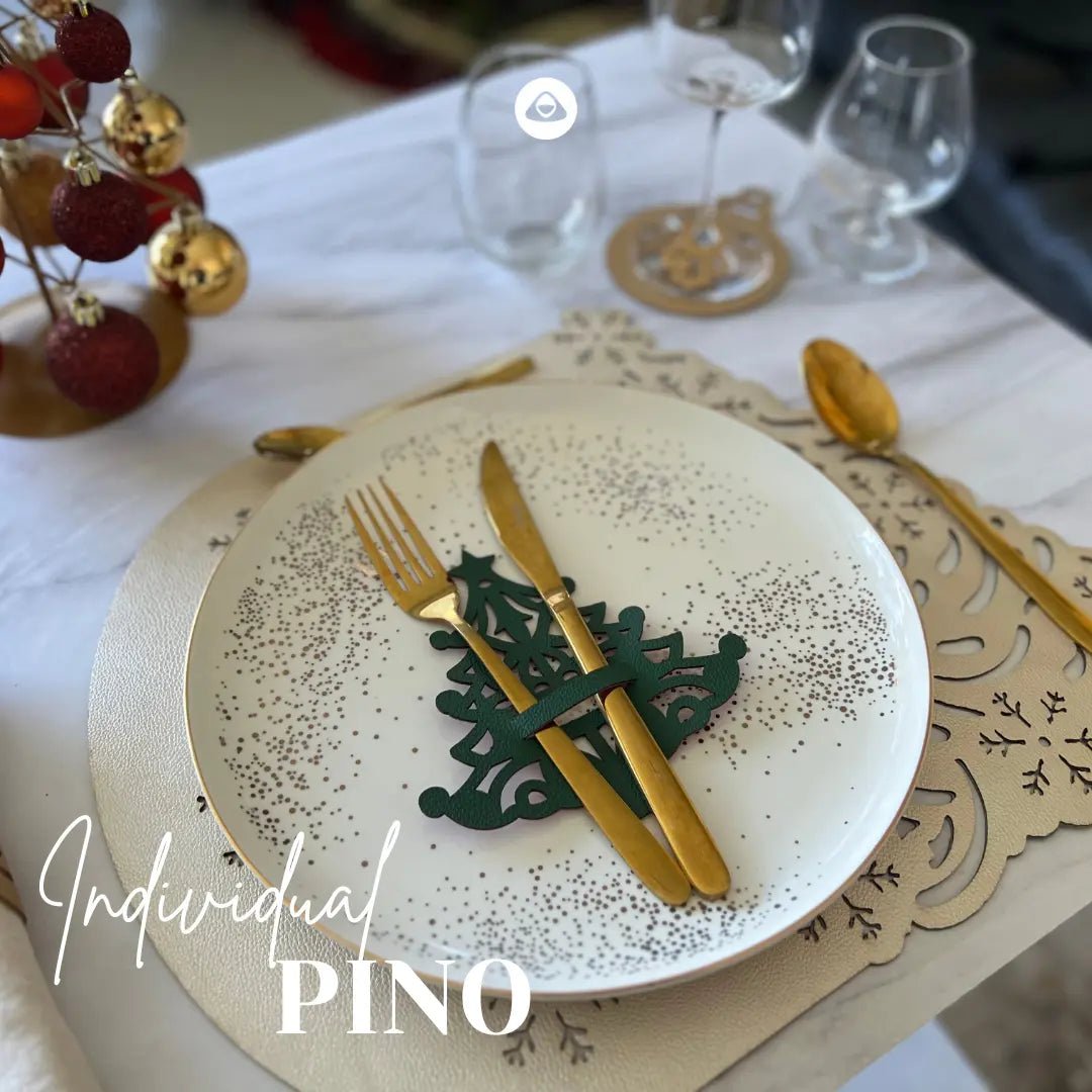 Portavasos Doble Faz - Navidad Modelo Pino - PORTAVASOS | MYARKA