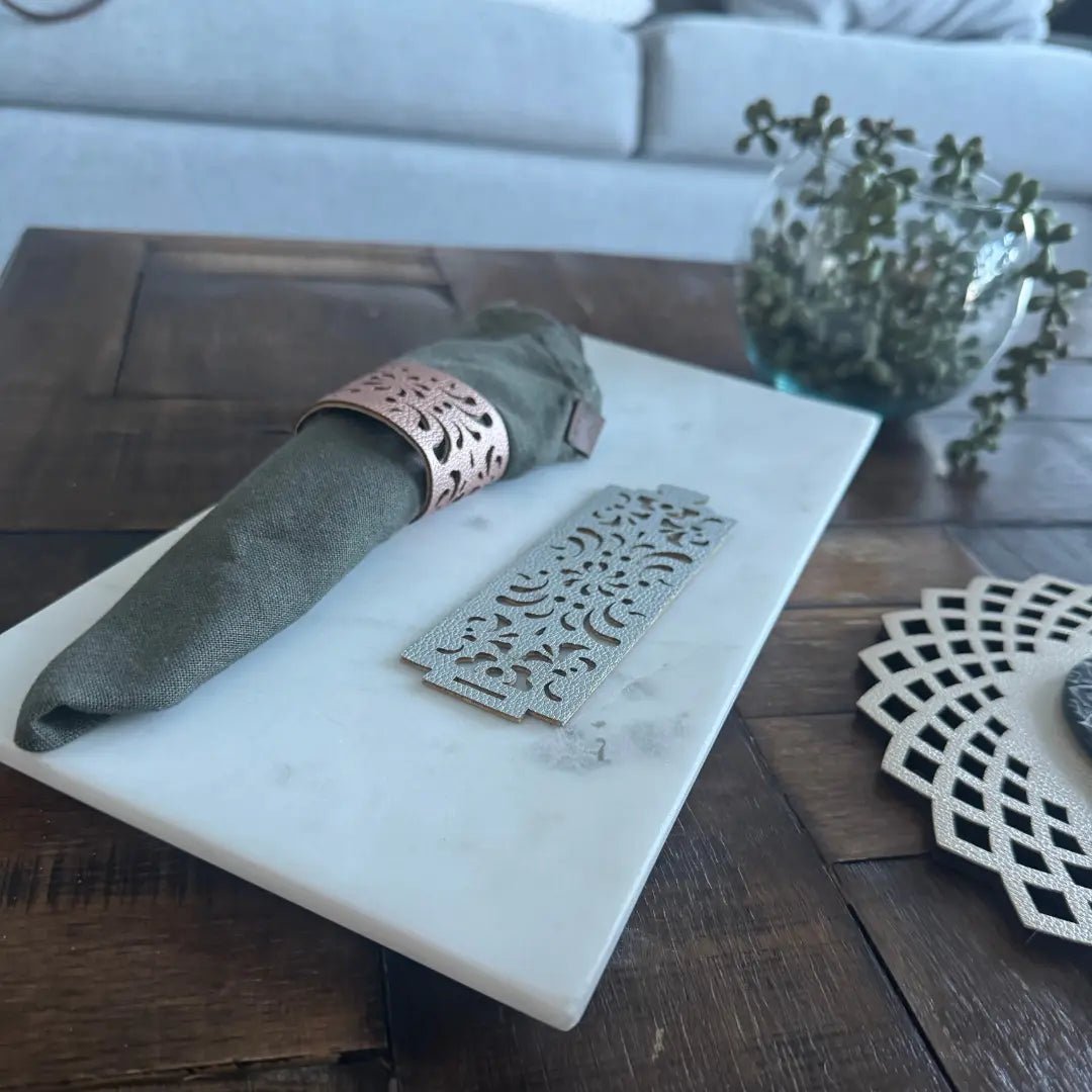 Servilletero Doble Faz - Modelo Gotas - SERVILLETEROS | MYARKA